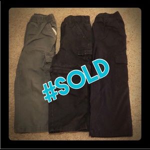 ✨EUC✨ Boys Pants LOT cargo 3T